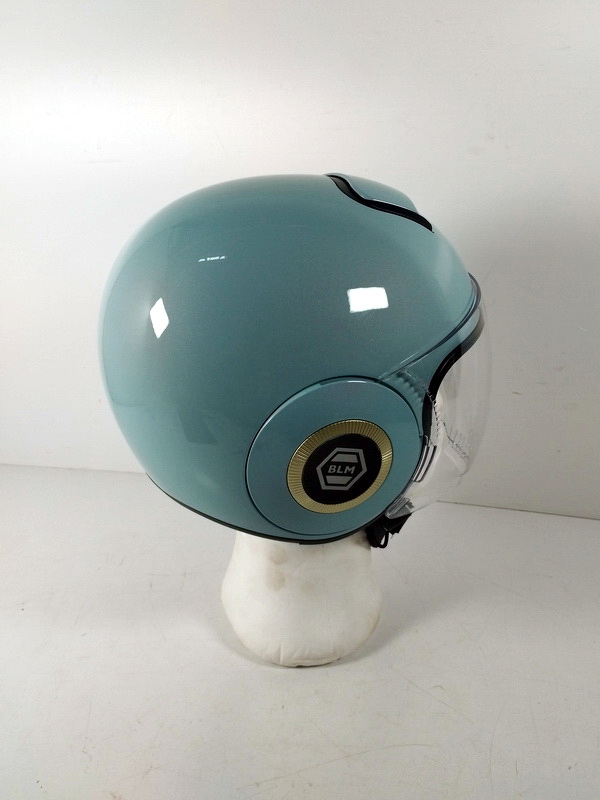 casco abierto moto shark gris 1u